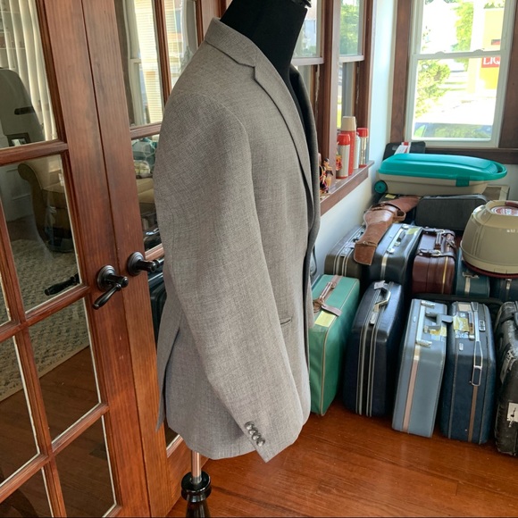 Traveler Collection Tailored Fit Sportcoat JOS Bank - Picture 4 of 12